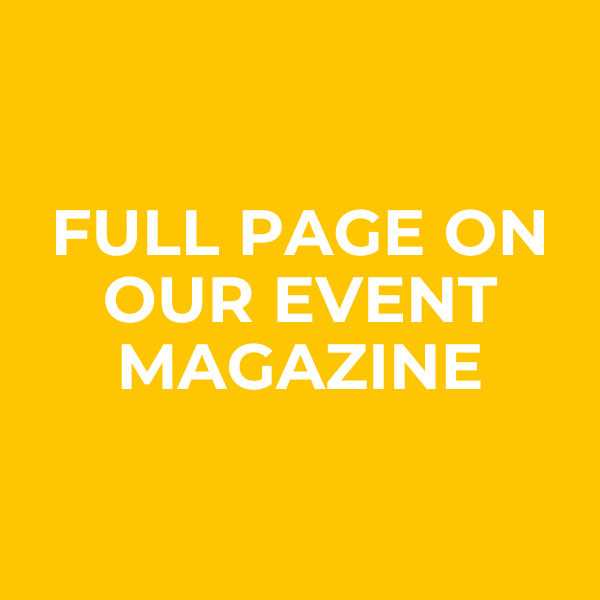 Full Page On Our Event Magazine